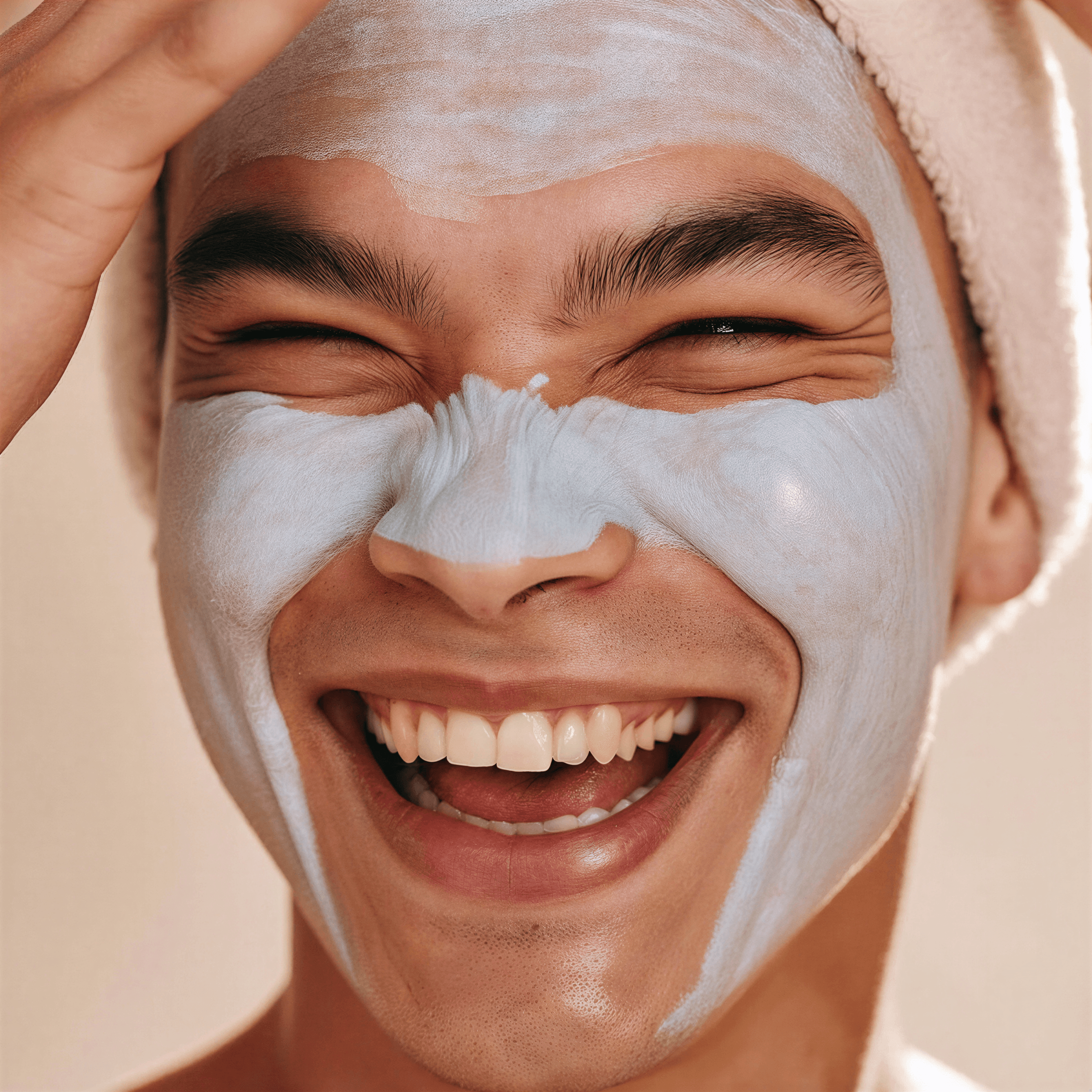 Happy skincare experience